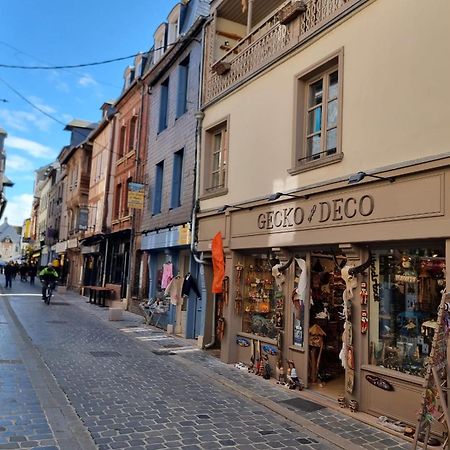 La Vague - Breath Of Freshness In Center Of Honfleur - Free Parking 550M公寓 外观 照片